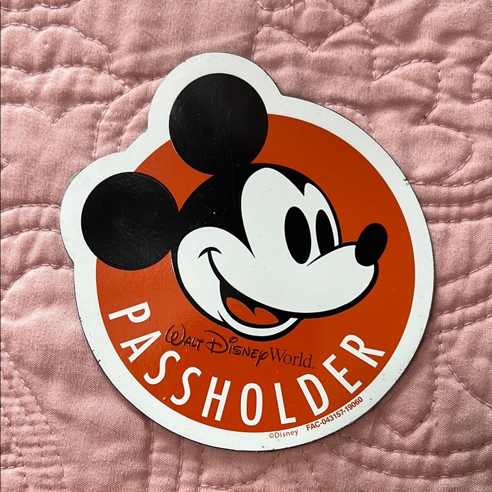 Disney Black Mickey Mouse Icon Magnet